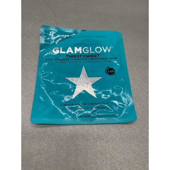 GlamGlow S.O.S. Thirstysheet Intensive Hydrating Cream Sheet Mask - Picture 3 of 4